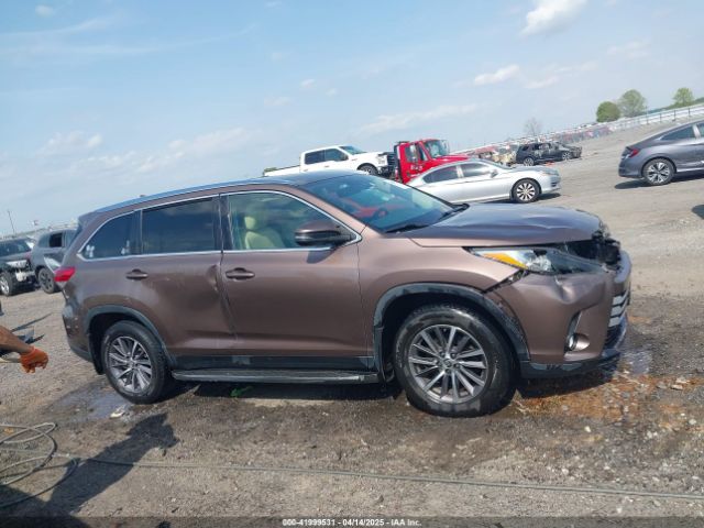 5TDKZRFH3KS344289 Toyota Highlander Xle