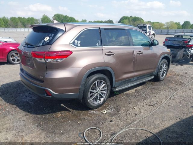 5TDKZRFH3KS344289 Toyota Highlander Xle