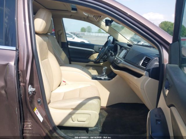 5TDKZRFH3KS344289 Toyota Highlander Xle