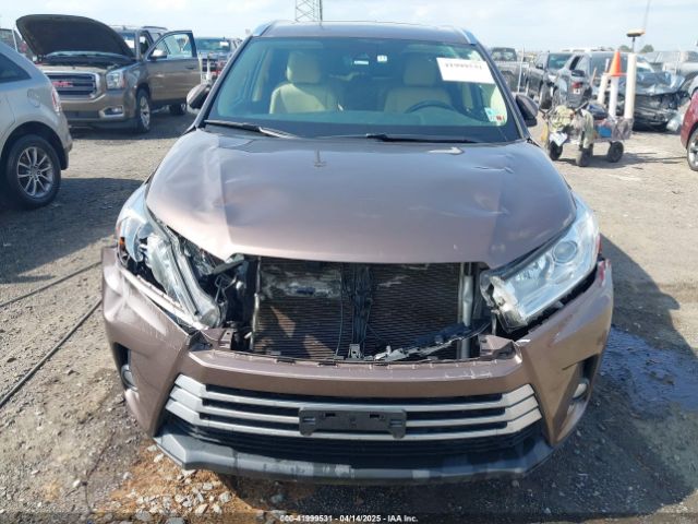 5TDKZRFH3KS344289 Toyota Highlander Xle