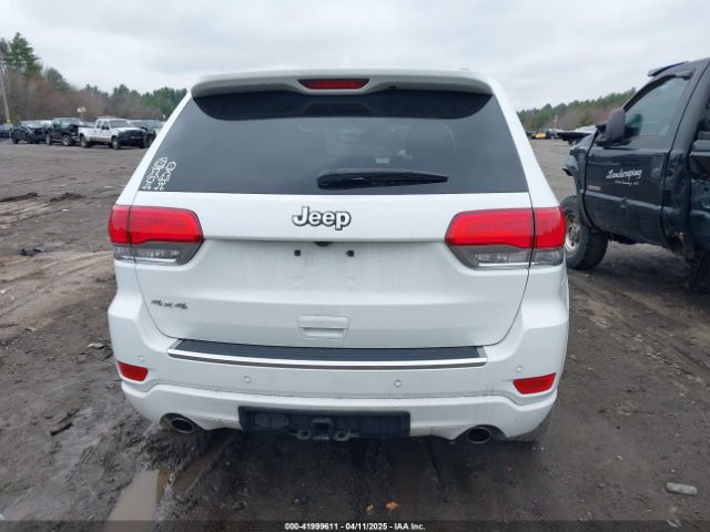 1C4RJFCG2JC355512 Jeep Grand Cherokee Overland 4x4