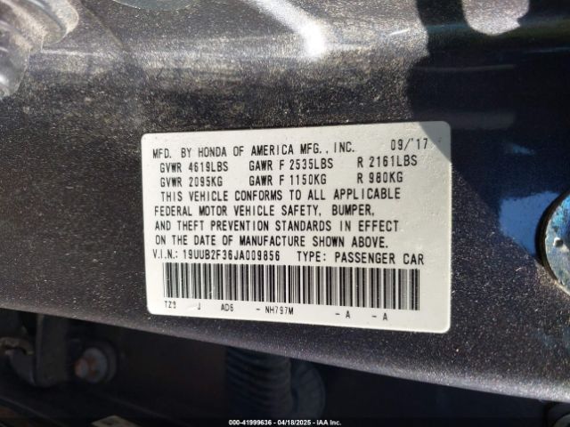 2018 ACURA TLX 19UUB2F36JA009856 Photo 8