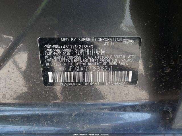 JF1GUAFC7R8908251 Subaru Impreza Sport 5-door