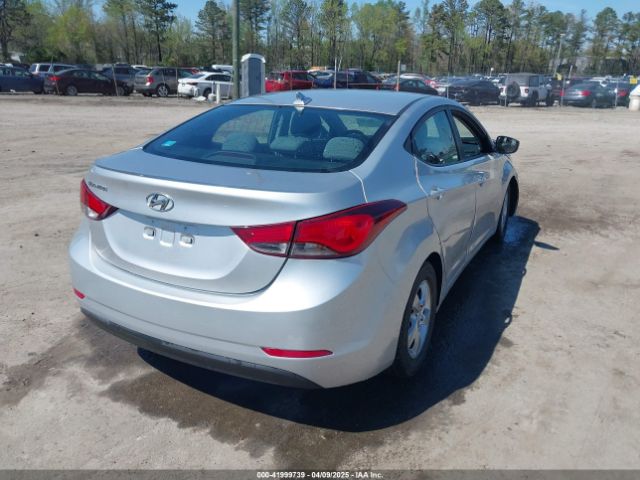 5NPDH4AE6EH519950 Hyundai ELANTRA SE