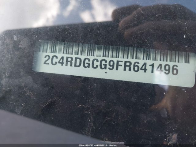 2C4RDGCG9FR641496 Dodge Grand Caravan Sxt