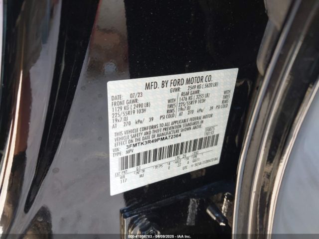 3FMTK3R49PMA72364 Ford Mustang Mach-e Premium