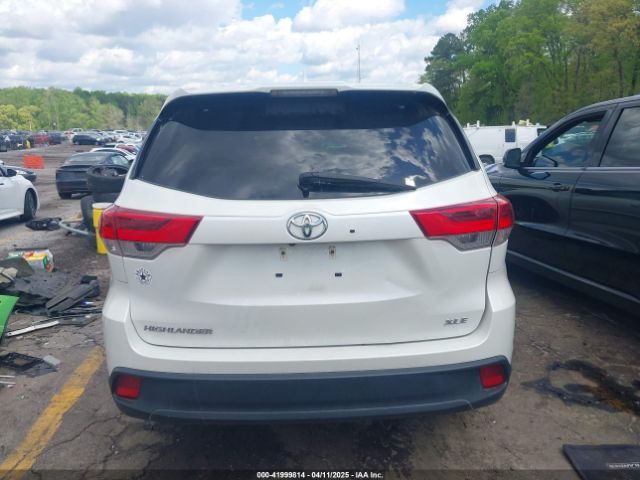 5TDKZRFH1HS518921 Toyota Highlander Xle