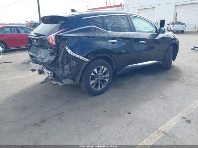5N1AZ2MH0JN116157 Nissan MURANO SL