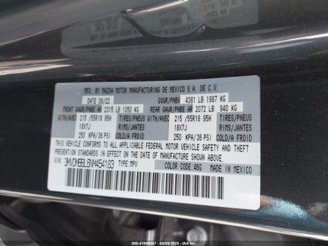 3MVDMBBL6NM454183 Mazda Cx-30 Select