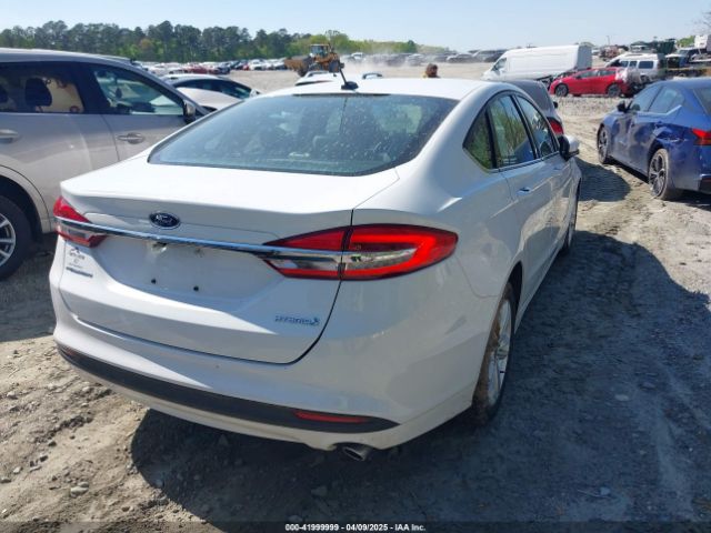 3FA6P0UU0JR278827 Ford Fusion Hybrid S
