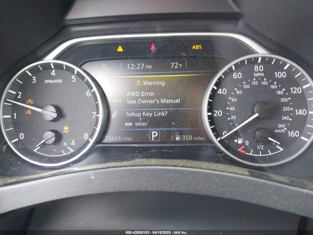 5N1AZ2BS4MC108237 Nissan Murano Sv Intelligent Awd