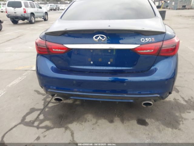 JN1FV7AP3LM630563 Infiniti Q50 Red Sport 400
