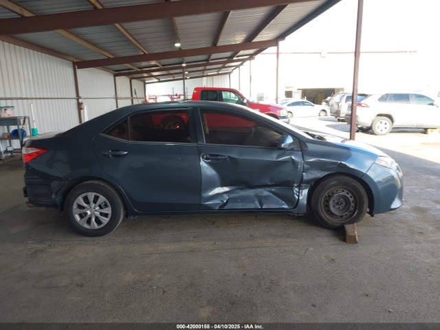 2T1BURHE9EC035649 Toyota COROLLA L
