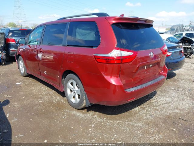 5TDKZ3DC6JS937924 Toyota Sienna Le 8 Passenger