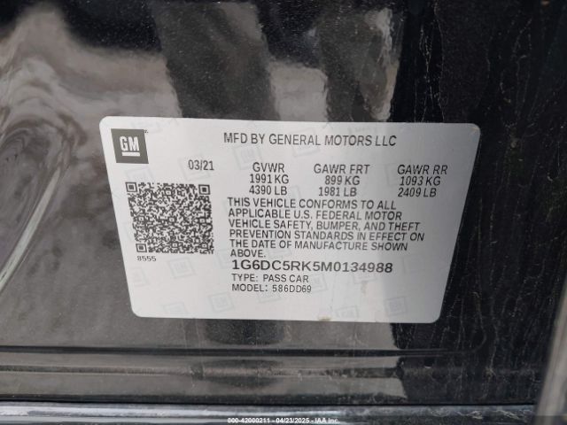 2021 CADILLAC CT4 1G6DC5RK5M0134988 Photo 8
