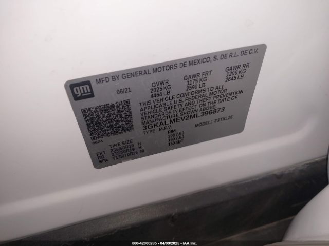 3GKALMEV2ML396873 GMC lyx
