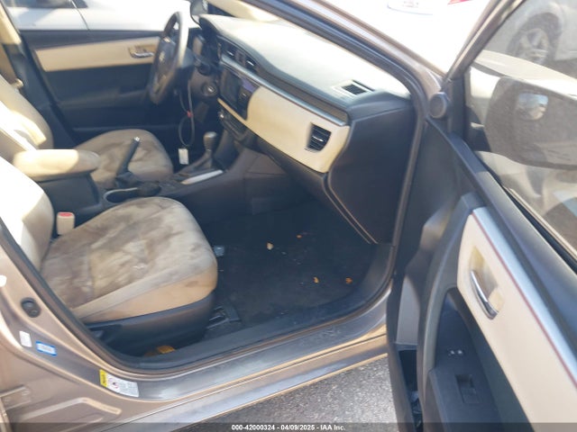 2T1BURHE9GC625398 Toyota COROLLA LE