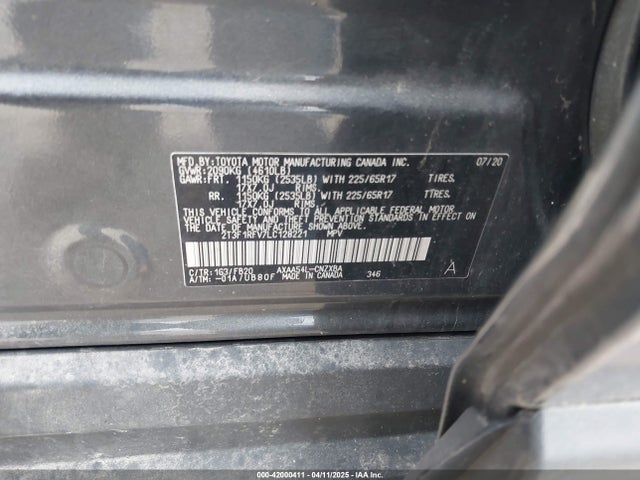 Toyota a25a-fks 2020 2T3F1RFV7LC128221 Image 25
