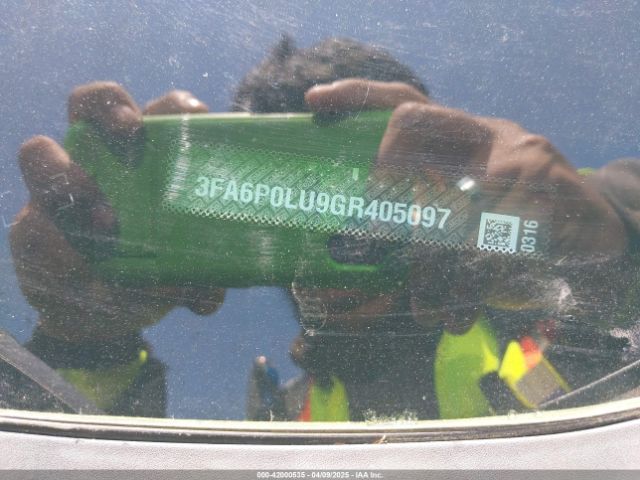 3FA6P0LU9GR405097 Ford Fusion Hybrid Se