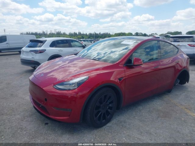 2024 TESLA MODEL Y 7SAYGDED7RF045410 Photo 1