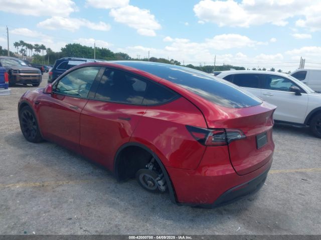 2024 TESLA MODEL Y 7SAYGDED7RF045410 Photo 2