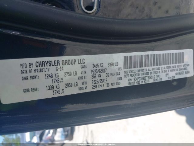 3C4PDCAB1ET310916 Dodge Journey American Value Pkg