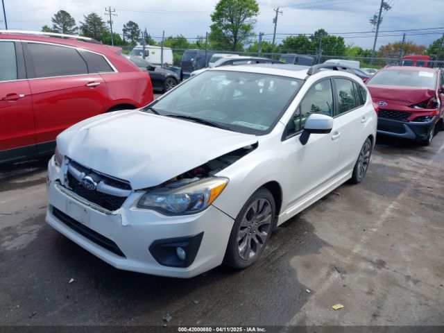 JF1GPAU62E8298158 Subaru Impreza 2.0i Sport Limited