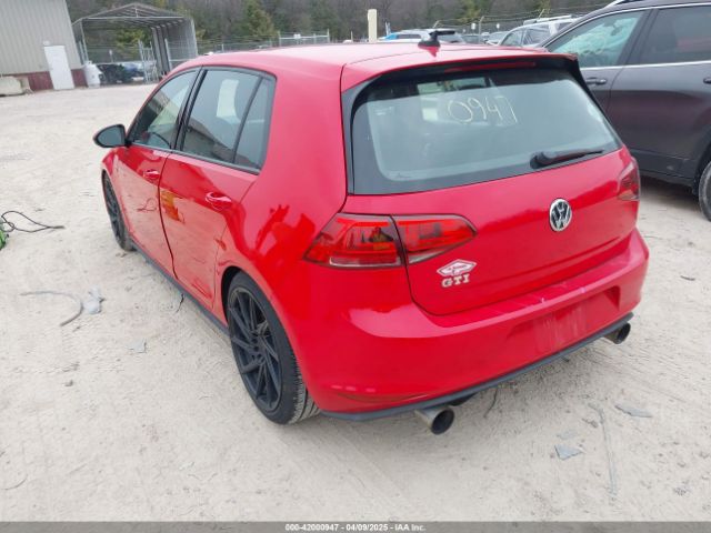 2016 VOLKSWAGEN GOLF GTI 3VW4T7AU0GM017999 Photo 2