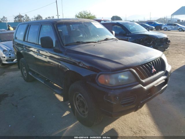 2001 MITSUBISHI MONTERO SPORT JA4LS21H81P066211