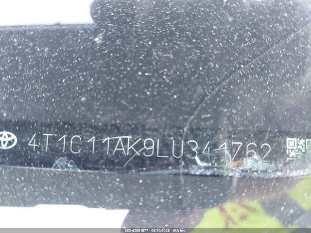 4T1C11AK9LU341762 Toyota CAMRY LE