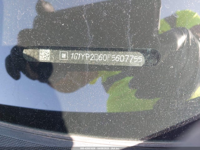 Chevrolet Corvette Z06 2015 1G1YP2D60F5607755 Image 9