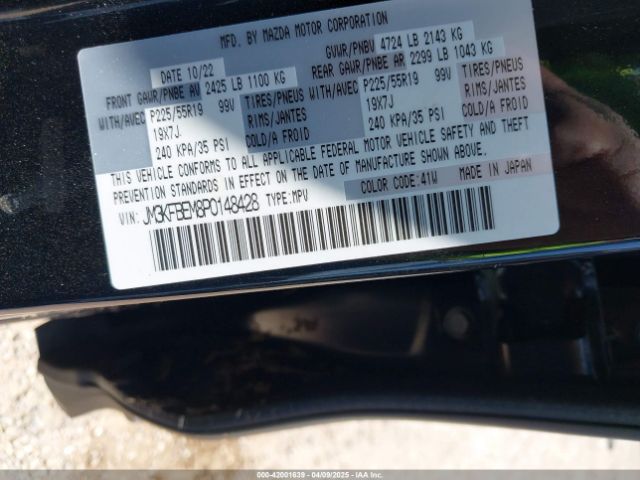 JM3KFBEM8P0148428 Mazda pyud