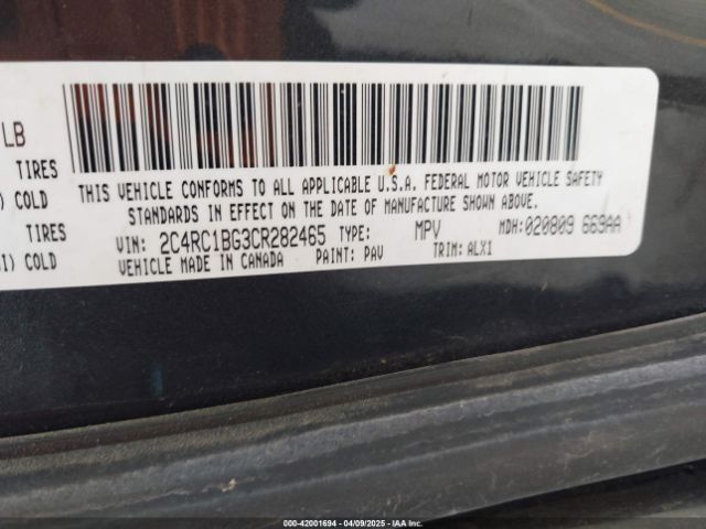 2012 CHRYSLER TOWN & COUNTRY 2C4RC1BG3CR282465 Photo 8