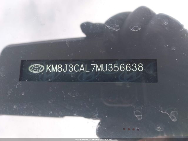 KM8J3CAL7MU356638 Hyundai Tucson Limited
