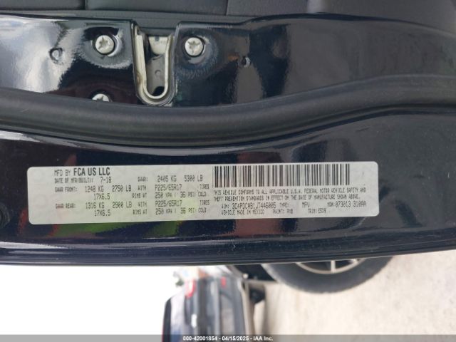3C4PDCAB1JT446005 Dodge JOURNEY SE