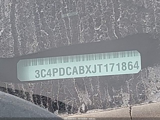 3C4PDCABXJT171864 Dodge JOURNEY SE