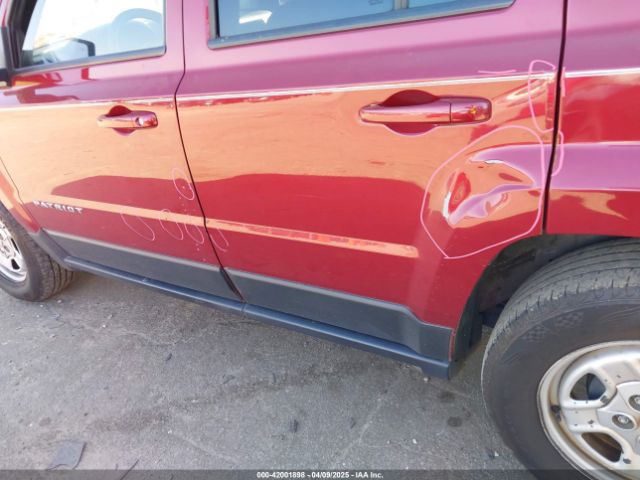 1C4NJPBB8HD103682 Jeep Patriot Sport Fwd