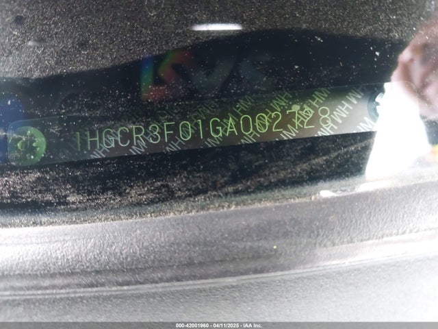 1HGCR3F01GA002728 Honda Accord Ex-l V-6