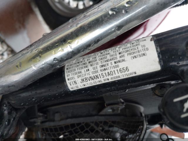 2001 KAWASAKI VN1500 JKBVNAN151A011656 Photo 9