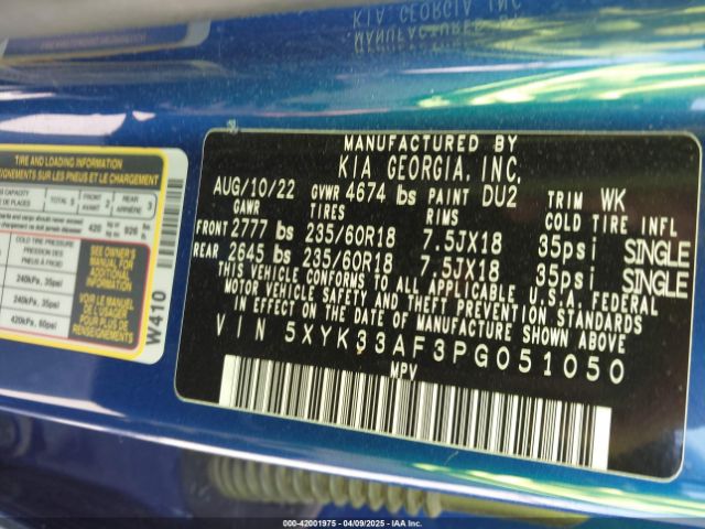 2023 KIA SPORTAGE 5XYK33AF3PG051050 Photo 8