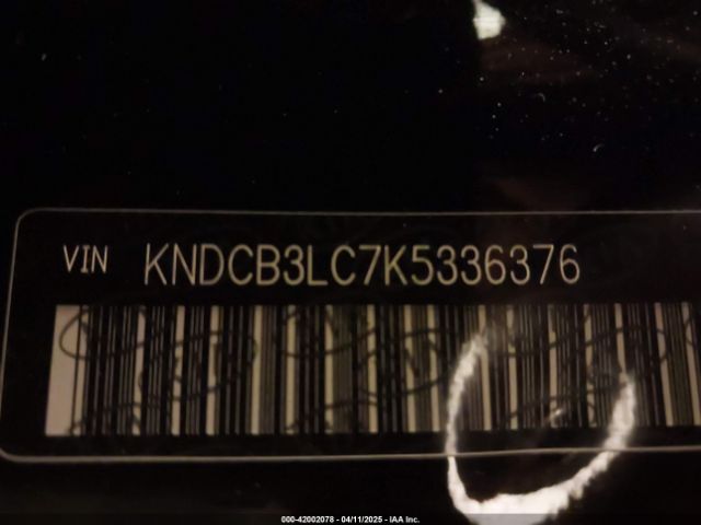 KNDCB3LC7K5336376 KIA NIRO LX