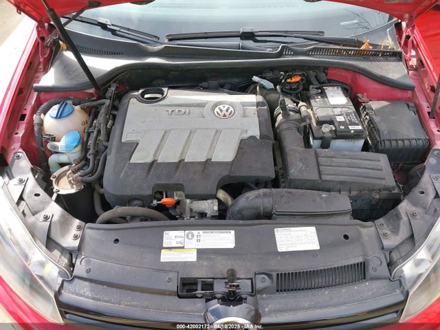 2012 Volkswagen Golf Tdi 4-door მანქანა იყიდება აუქციონზე, vin: WVWDM7AJ0CW105953, აუქციონის ნომერი: 42002172