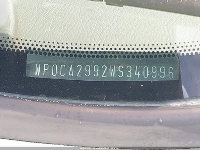 1998 PORSCHE 911 WP0CA2992WS340996 Photo 8
