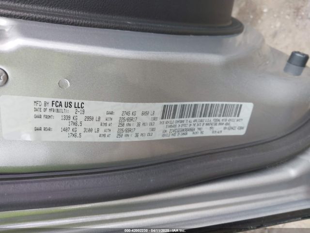 2C4RDGEG0KR640664 Dodge Grand Caravan Gt