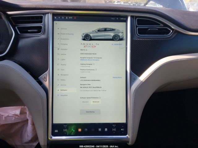 5YJSA1E43GF115310 Tesla Model S 90d/p100d/p85d/p90d