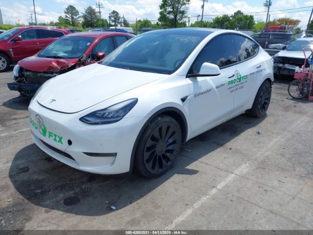 2020 TESLA MODEL Y 5YJYGDEF8LF025673 Photo 1