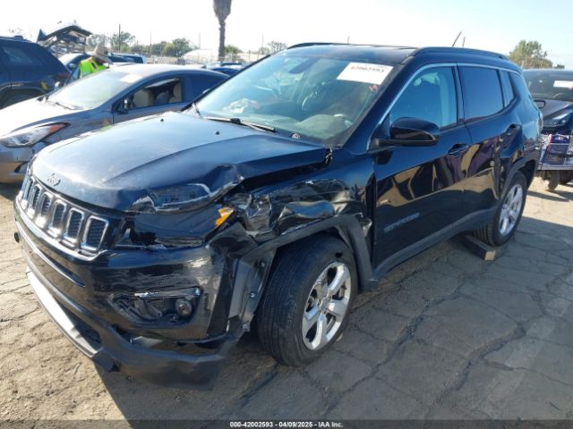 3C4NJCBB0JT233741 Jeep Compass Latitude Fwd