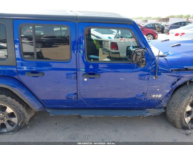 1C4HJXEN4JW321227 Jeep Wrangler Unlimited Sahara 4x4