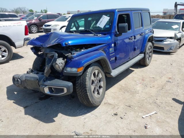 1C4HJXEN4JW321227 Jeep Wrangler Unlimited Sahara 4x4