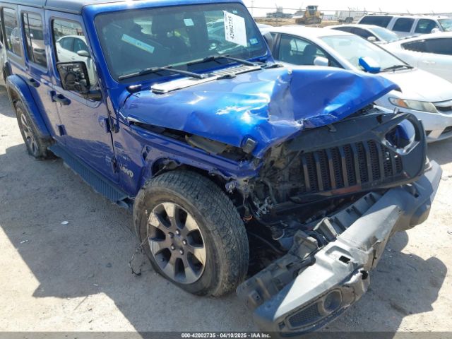 1C4HJXEN4JW321227 Jeep Wrangler Unlimited Sahara 4x4